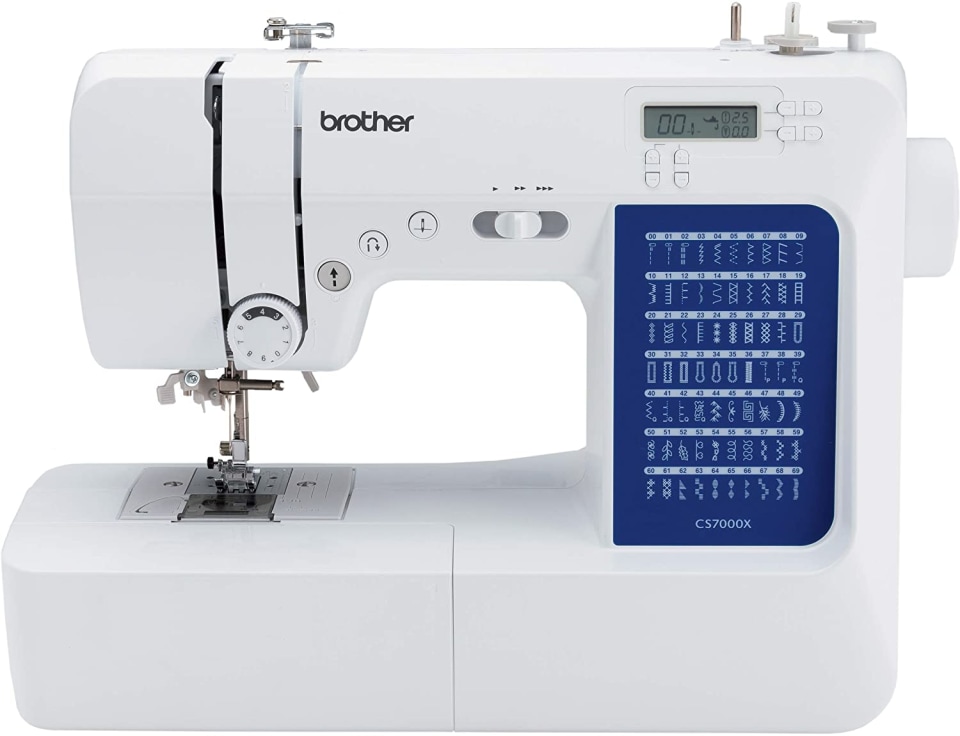 Brother LX3817 17-Stitch Full-Size Sewing Machine, White - Walmart.com