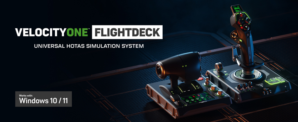 Turtle Beach VelocityOne Flightdeck Universal HOTAS Simulation