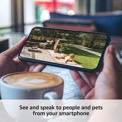 See and speak to people and pets from your smartphone