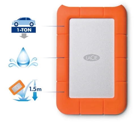 LaCie Rugged Mini 2TB USB3.0 5400RPM External Drive - Canada