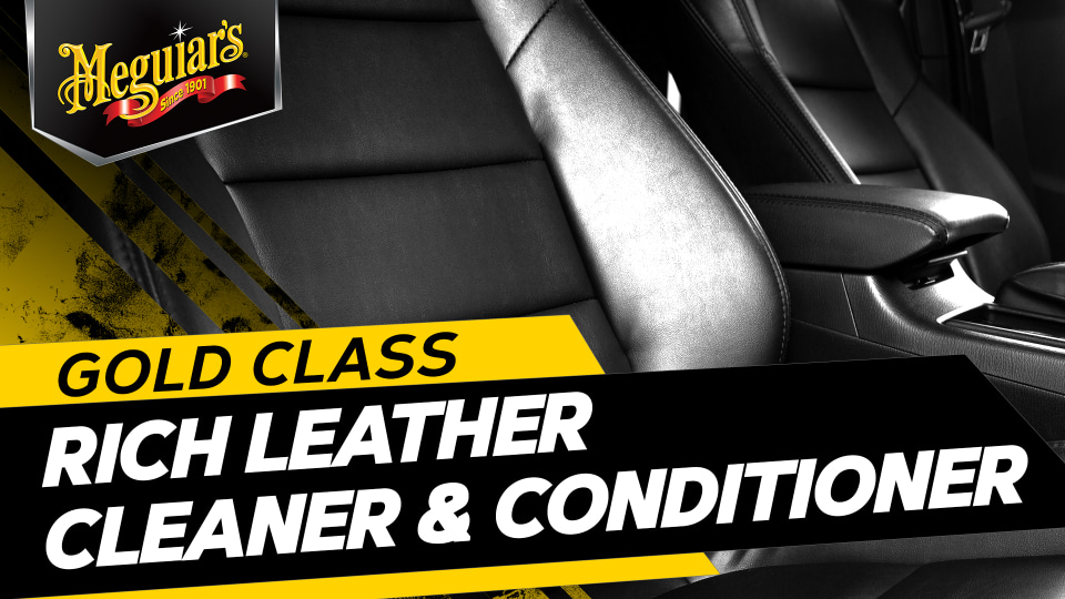 Gold Class Rich Leather Cleaner and Conditioner Meguiar's G17914