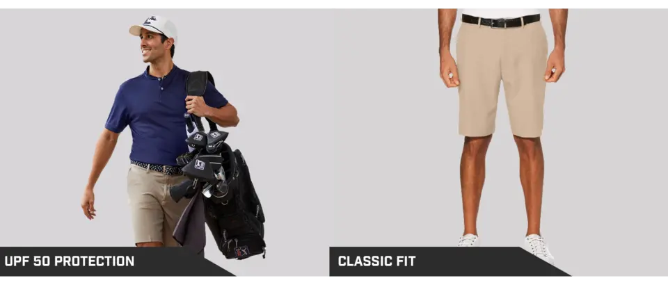 Pga tour expandable waist shorts sales