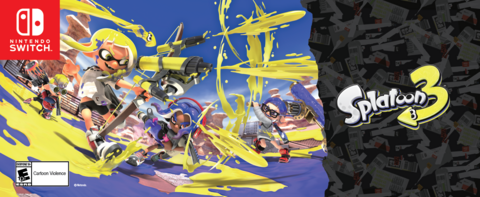 Check out the official box art for Splatoon 3