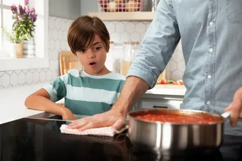 Easy-to-Clean Cooktop