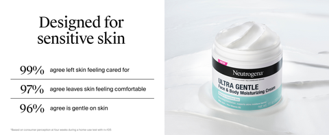 Designed for sensitive skin, cream unscented body cream body hand cream body cream moisturizer