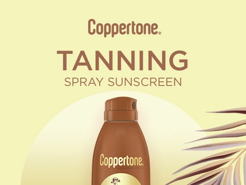 Coppertone Tanning Sunblock Spray, SPF 15 Sun Protection