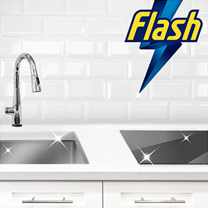 Viakal & Flash Multipurpose Bathroom Cleaning Spray Bundle x3