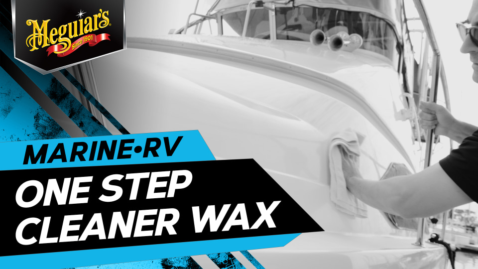 Star brite Premium Cleaner Wax 16 oz - Cleans, Shines & Protects Boat, RVs  - Carnauba Wax - For Vinyl & Plastic - Quick & Easy - Outdoor Wipes