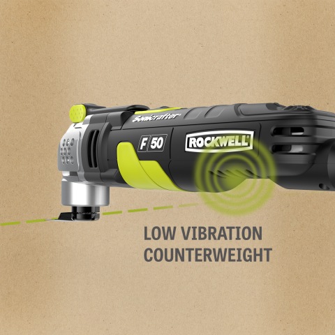 Rockwell RK5142K Sonicrafter F50 4.0 Amp Oscillating Multi-Tool 33