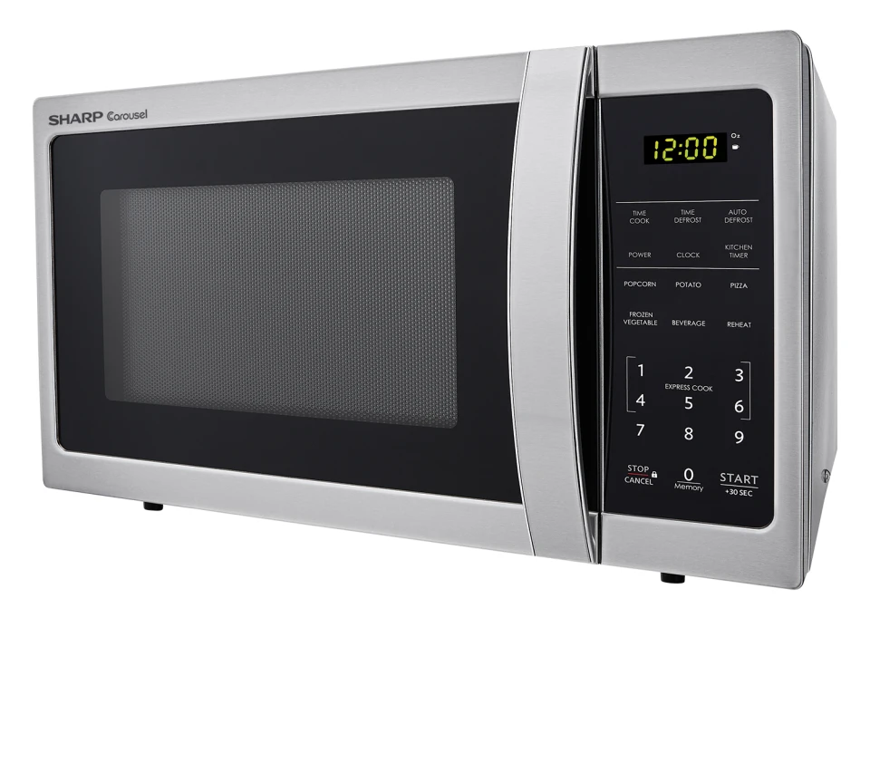 SMC0711BS 0.7 Cu Ft Stainless Steel Carousel Microwave