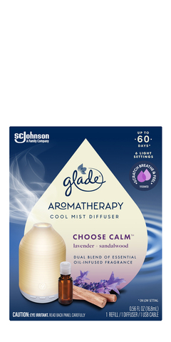 Glade Aromatherapy Diffuser & Essential Oil, Air Freshener for Home, Choose  Calm Scent with Notes of Lavender & Sandalwood, 0.56 Fl Oz - Yahoo Shopping