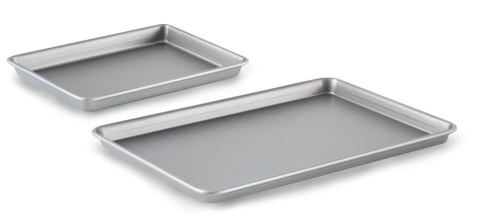 Calphalon Nonstick Bakeware 12x17-inch Baking Sheet Set, 2 Piece