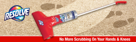 Resolve Easy Clean Pro Carpet Cleaner Gadget & Foam Spray Refill, Clean & Fresh 22 oz Can, Carpet Shampooer System