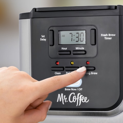 Mr. Coffee Rapid Brew 12-Cup Programmable Coffee Maker - Silver 53891148269