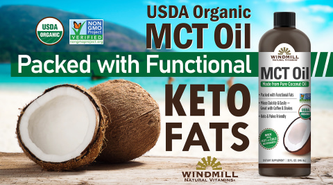 Organic MCT Oil packed with functional fats