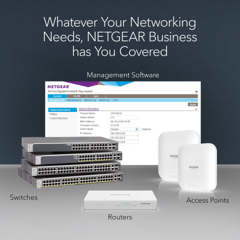 NETGEAR ProSafe Plus GS105Ev2 - switch - 5 ports - unmanaged