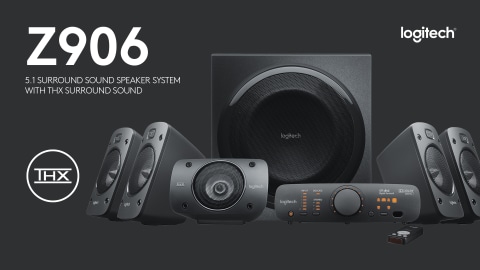 reservation Indstilling sikkerhedsstillelse Logitech Z906 5.1 Channel Surround Sound Speaker System | Dell USA