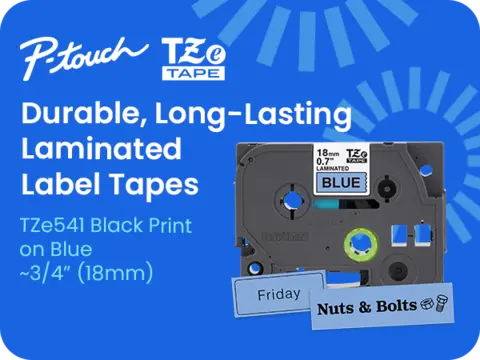 TZE541 | LabelMakersPrinters | By Brother