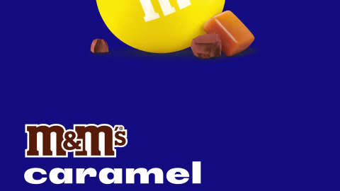 M&M'S Caramel Milk Chocolate Candy, Sharing Size, 9.05 oz Bag | Hy