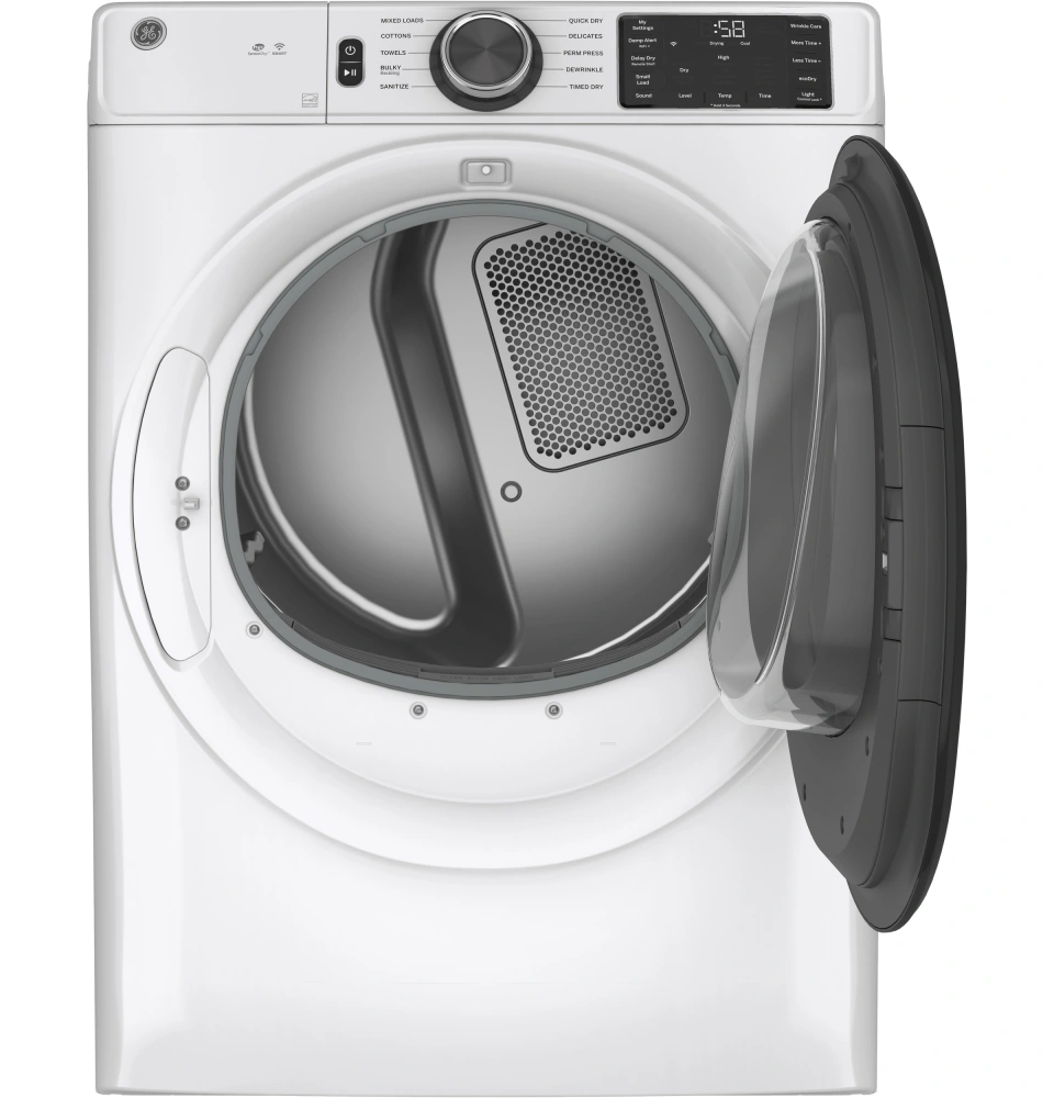 GE Electric Dryer with Wi-Fi Connectivity - Thumbnail 2