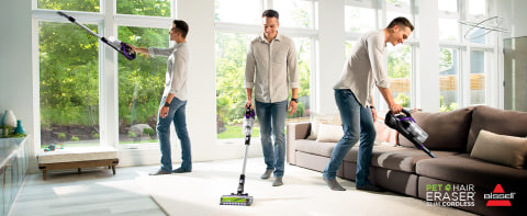 Bissell 2907F Pet Hair Eraser Slim Cordless Vacuum at The Good Guys