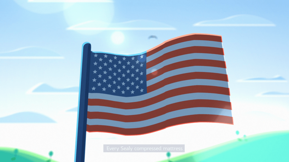 Sealy 10 Medium Firm Encased Coil Innerspring Bed in a Box, TwinXL