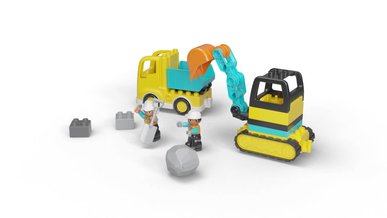 for sale online Truck & Tracked Excavator 10931 LEGO Duplo 
