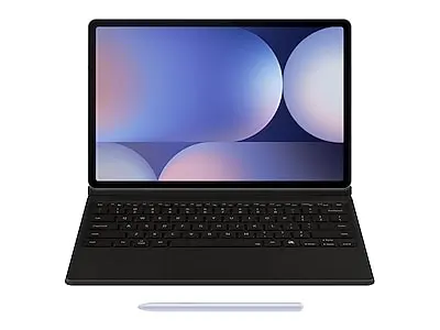 Samsung Galaxy Tab S10+/S9+/S9 FE+ Book Cover Keyboard Black EF
