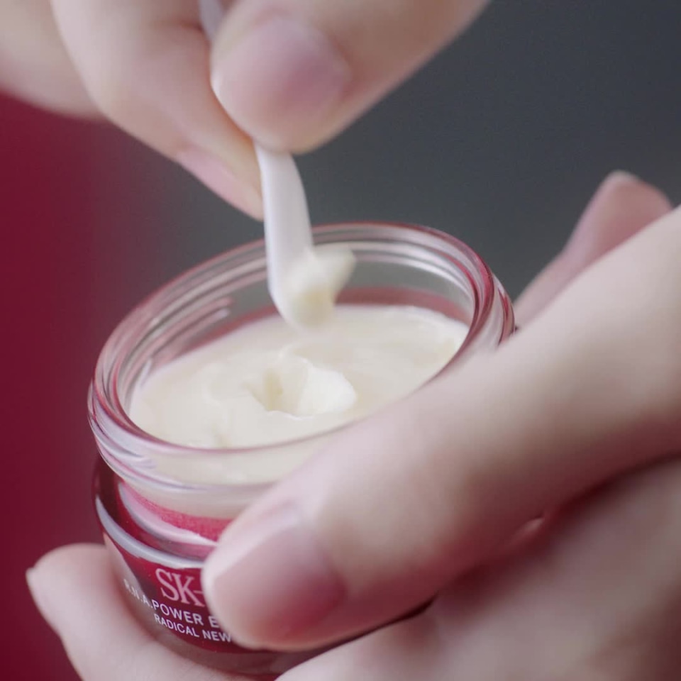thumbnail video image 2 of R.N.A. Power Eye Cream by SK-II for Unisex - 0.4 oz Eye Cream, 2 of 3