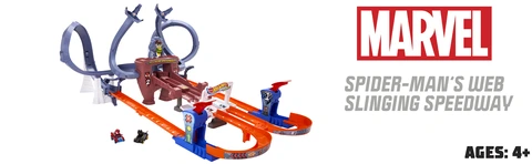Hot wheels marvel track set clearance