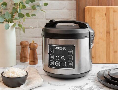 Aroma® 20-Cup Programmable Rice & Grain Cooker and Multi-Cooker 