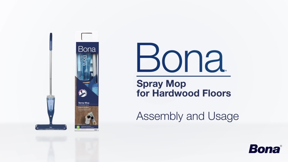 Bona Spray Mop for Hardwood Floors, with Refillable Cartridge