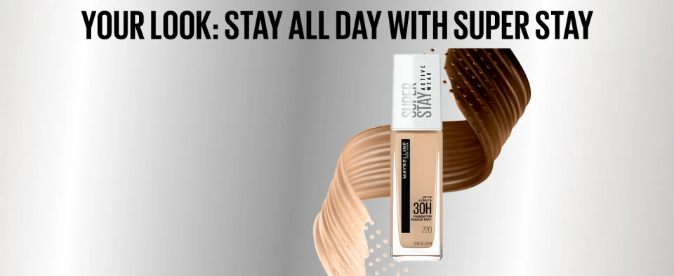 MAYBELLINE Superstay Full Coverage Foundation - 24h Deckkraft In Classic Ivory 120 Für Makellosen Teint