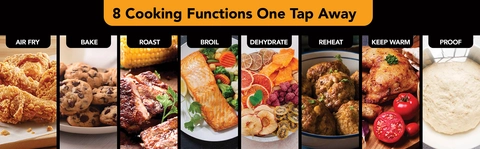 Photo: '8 Cooking Functions One Tap Away'