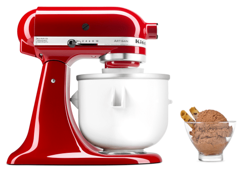 キッチンエイド 取り付けタイプ アイスクリームメーカー KICA0WH Amazon | KitchenAid KICA0WH アイスクリームメーカー