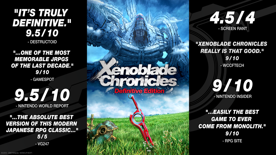 thumbnail video image 2 of Xenoblade Chronicles: Definitive Edition, Nintendo Switch, 045496596958, 2 of 6
