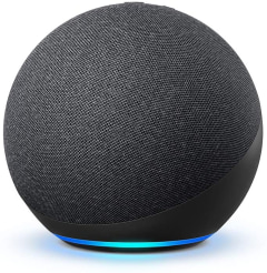 Echo Dot (5th Gen 2022) - Smart Speaker with Clock and Alexa - Cloud  Blue