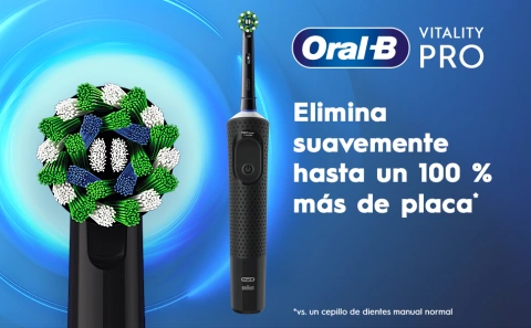 Cepillo Dental OralB Vitality Pro Negro Modos Pascual Martí