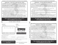 View SB-30 Warranty (3 years) PDF