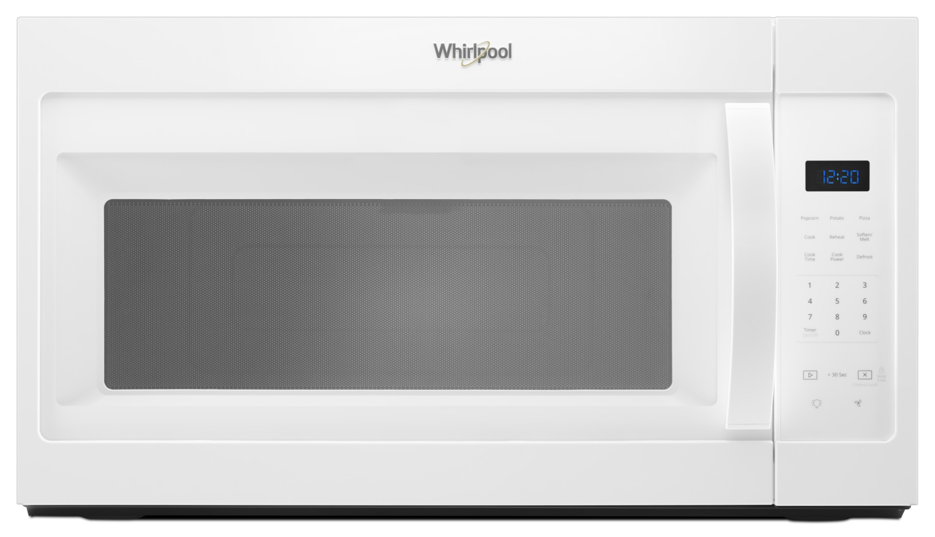 Whirlpool White Over The Range Microwave Wmh31017hw Whirlpool White Over The Range