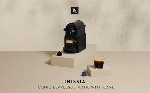 Nespresso Inissia Single Serve Espresso Machine And Aeroccino Milk Frother, Coffee, Tea & Espresso, Furniture & Appliances