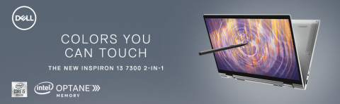 PC/タブレット ノートPC Dell Inspiron 13 7300 2-in-1 - Flip design - Core i5 10210U / 1.6 