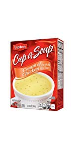 Lipton Soup Secrets Instant Soup Mix w/ Real Chicken 4.5 oz, Case of 2 x 24  = 48