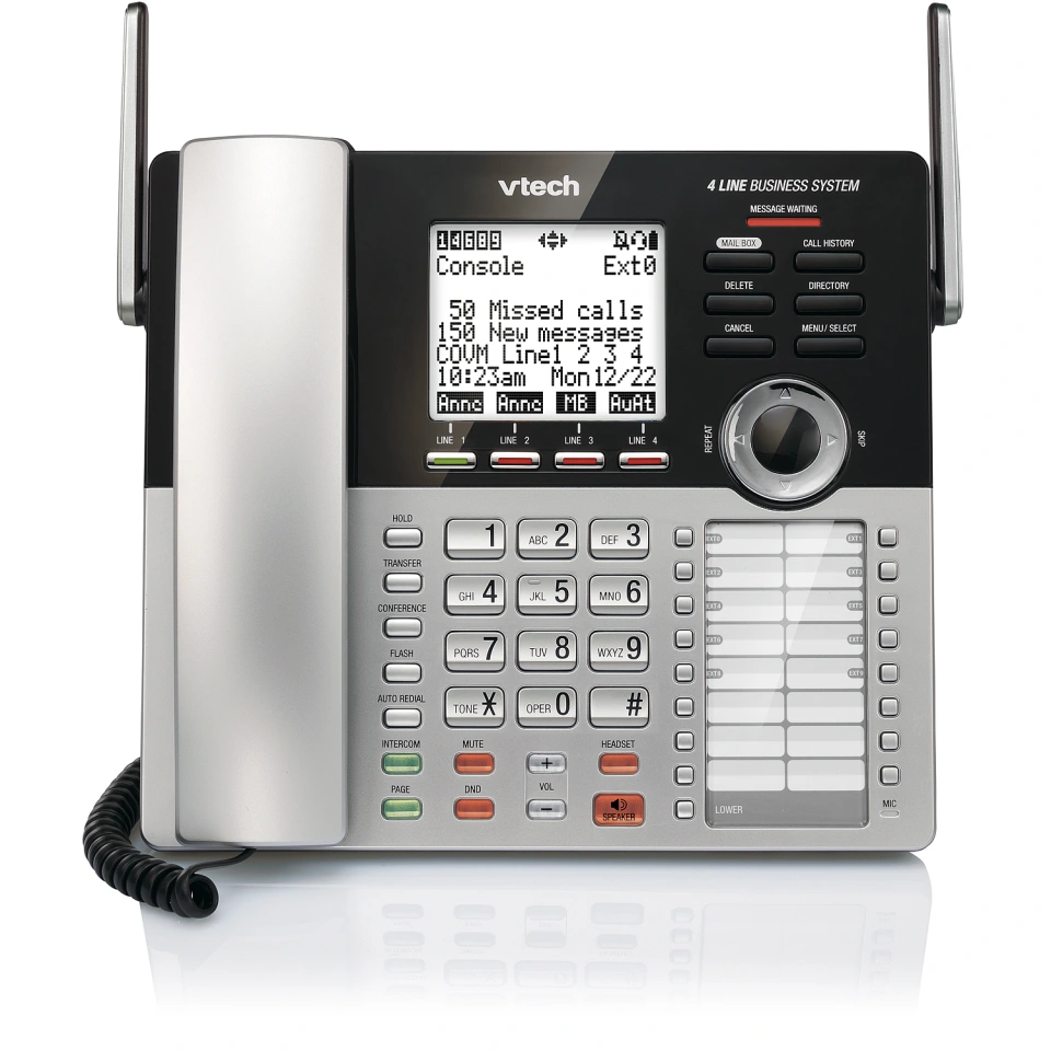 VTech Small Business System 4-Line Phone with Digital Answering