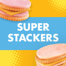 Lunchables Ham & American Cheese Cracker Stacker Kids Lunch Meal Kit, 9.1  oz - Harris Teeter