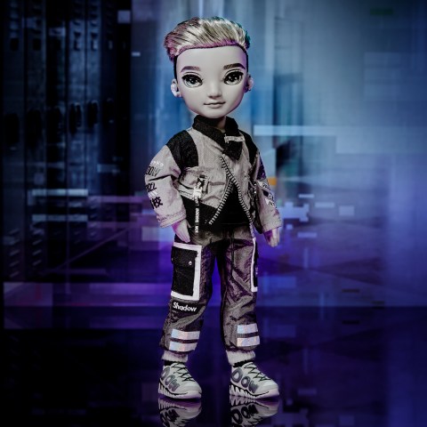 Shadow High Series 1 Ash Silverstone- Greyscale Boy Fashion Doll