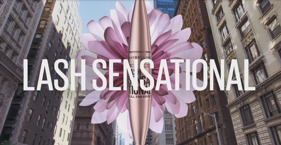 thumbnail video image 2 of Maybelline Lash Sensational Washable Mascara, Brownish Black, 2 of 13