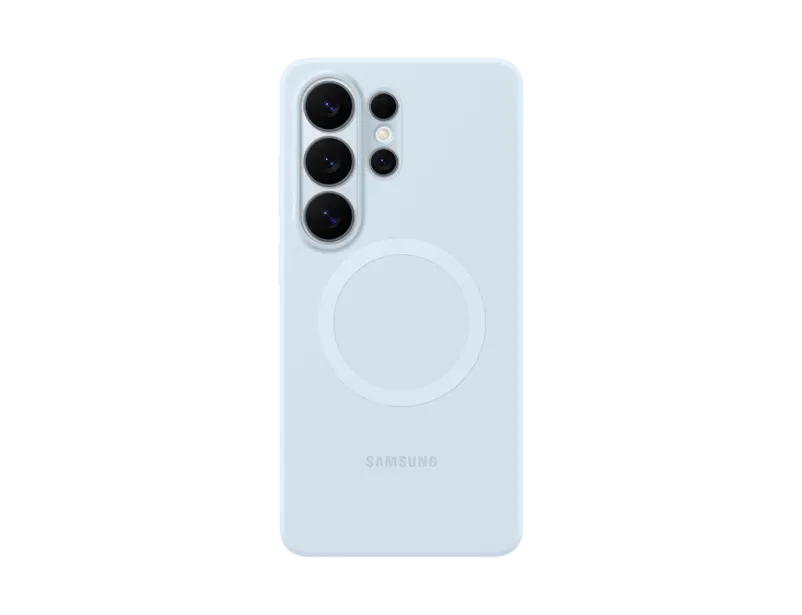 Samsung Galaxy S26 Ultra Silicone Magnet Case Light Blue - Best Buy