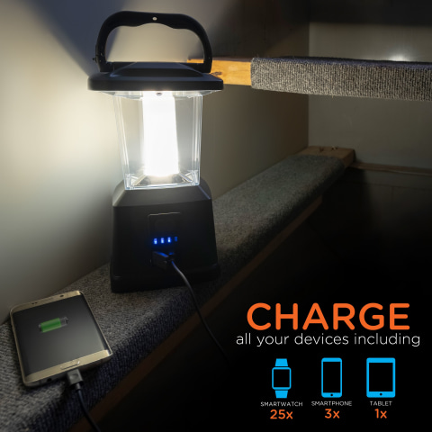 Rechargeable LED Lantern with USB Charging