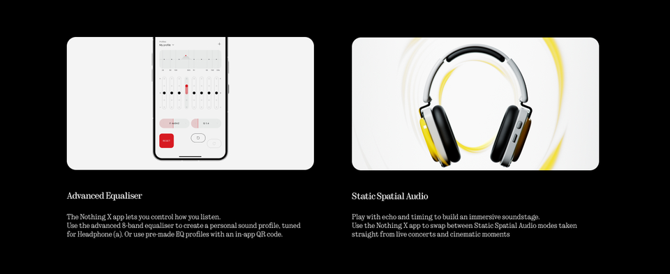 Nothing Headphone (a) Wireless Over Ear Bluetooth Headphones